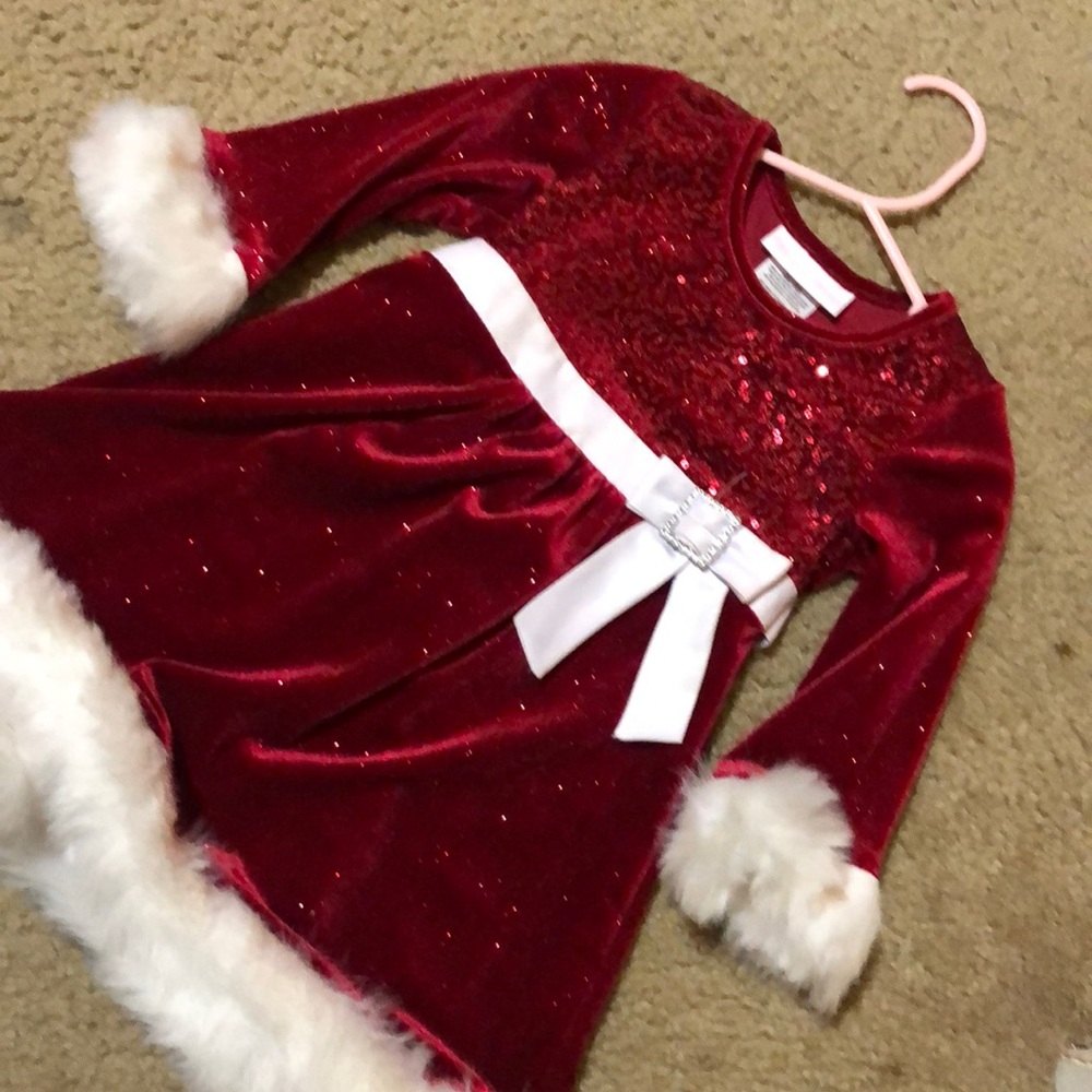 Santa baby dress